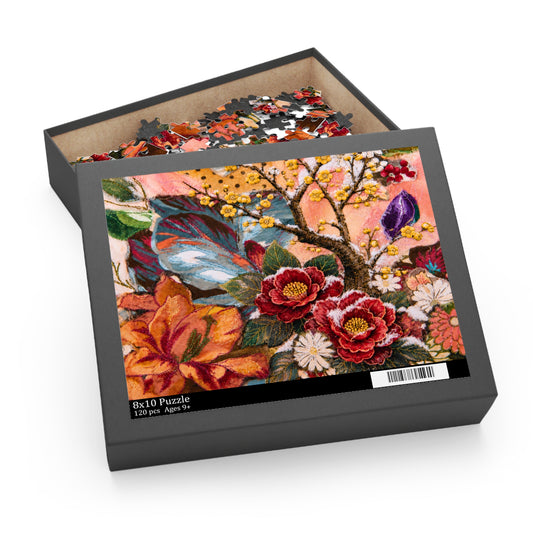 A Flower in Winter Puzzle | 120, 252, 500-Piece Jigsaw