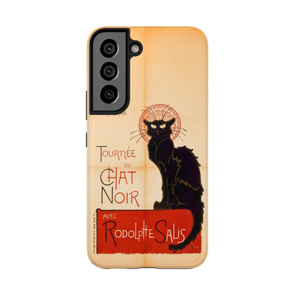 Art Nouveau: The Chat Noir (Black Cat) Tough Phone Cases