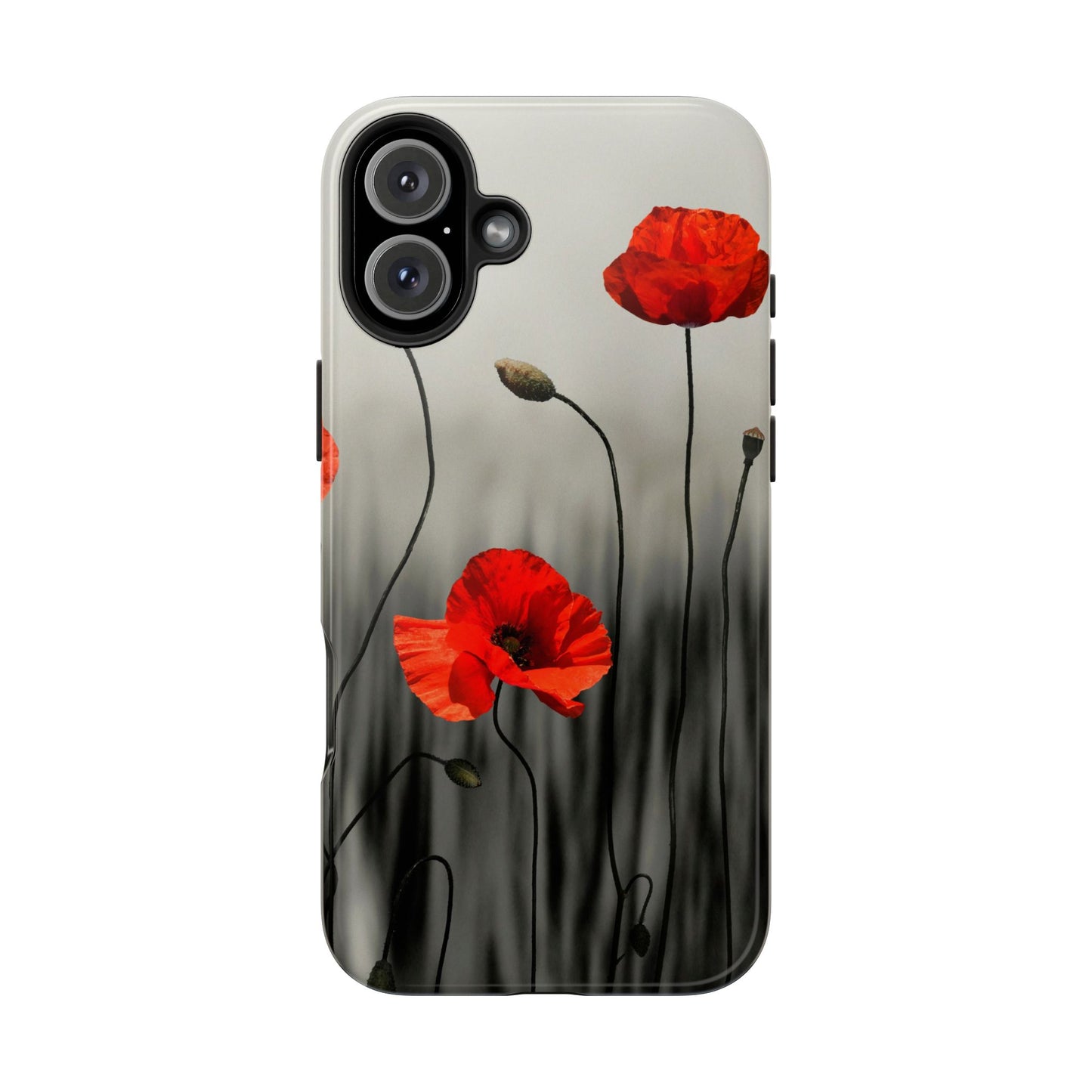 Poppy Modern Art Tough Phone Cases