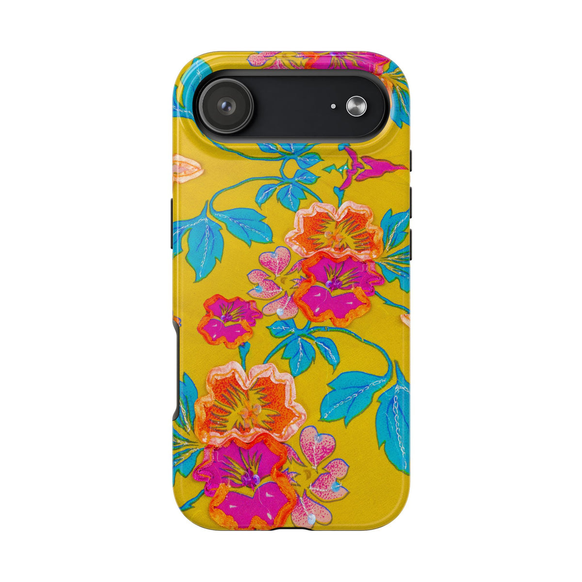 Golden Garden Bloom Tough Phone Cases