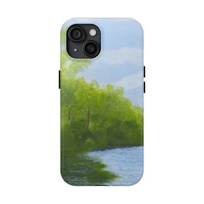 By the River Tough Phone Cases