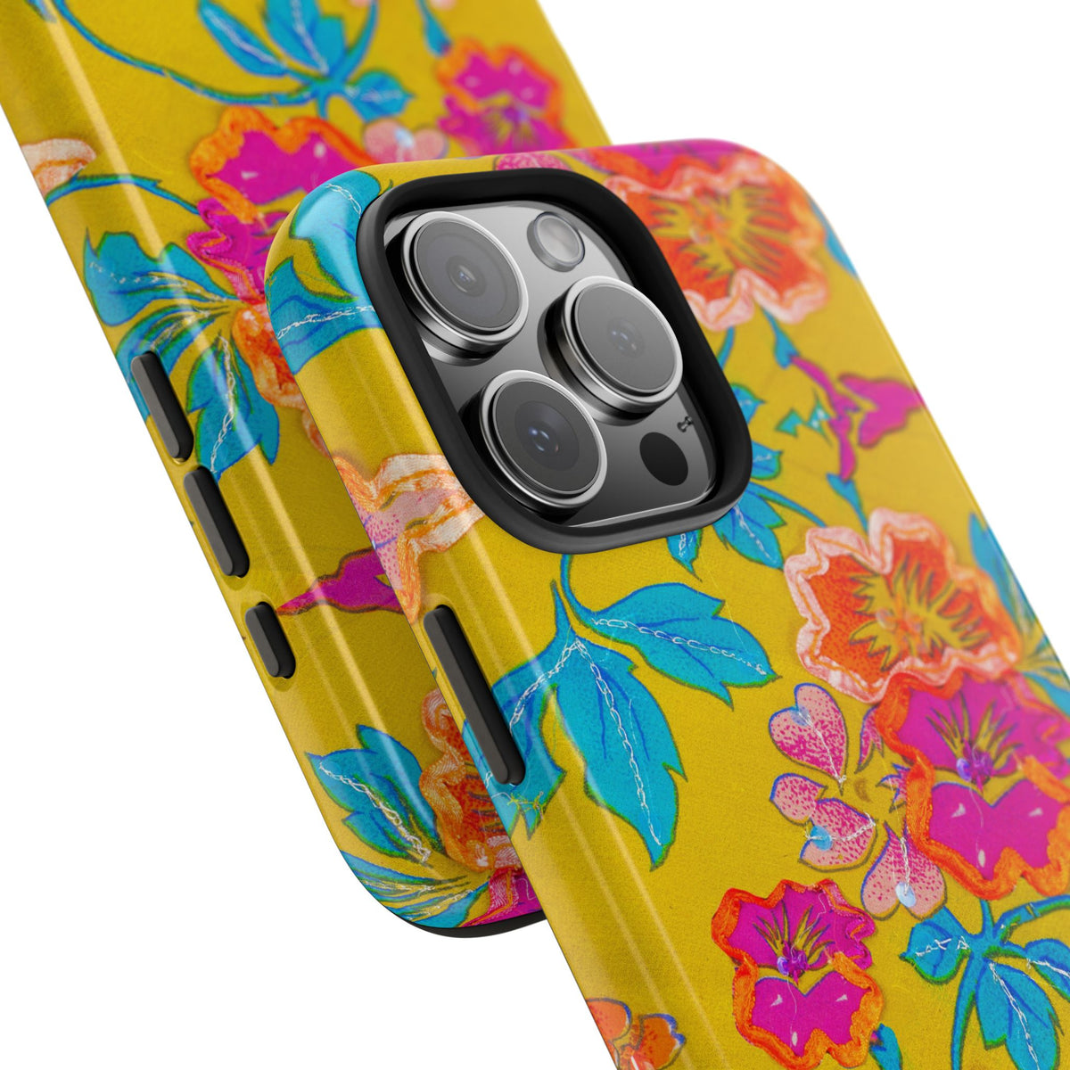 Golden Garden Bloom Tough Phone Cases