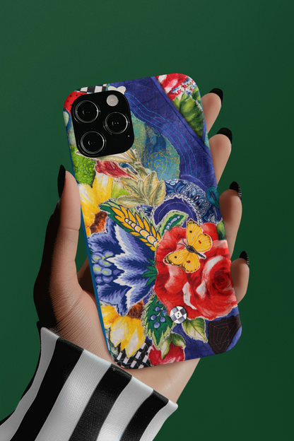 Artistic Floral Slim iPhone Cases