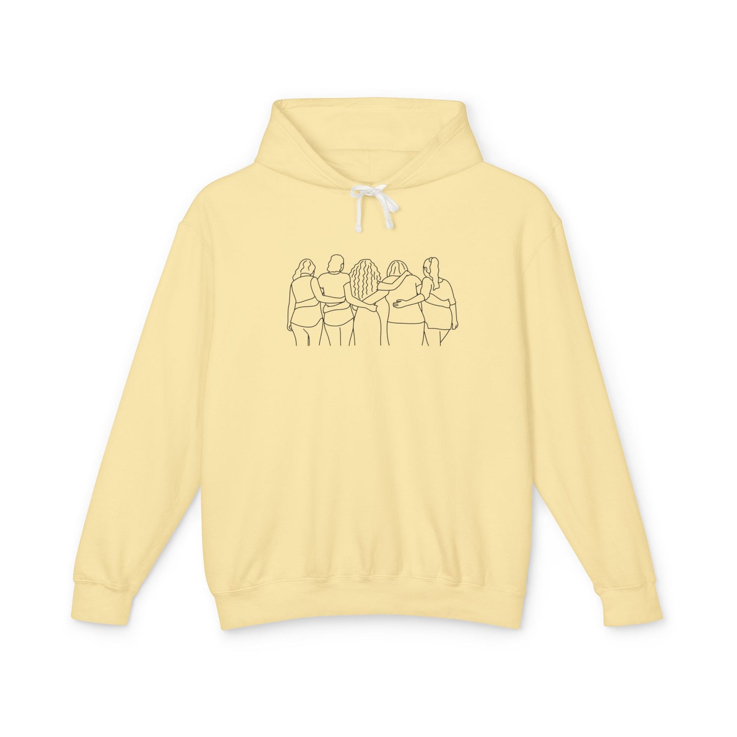 Women Friends - Unisex Lightweight Hoodie