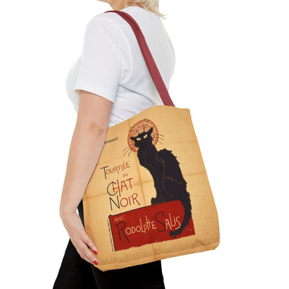 Art Nouveau: The Chat Noir (Black Cat) Tote Bag