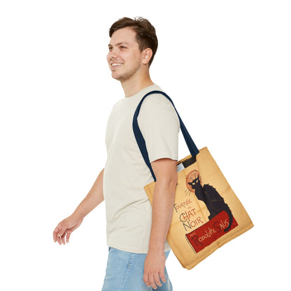 Art Nouveau: The Chat Noir (Black Cat) Tote Bag