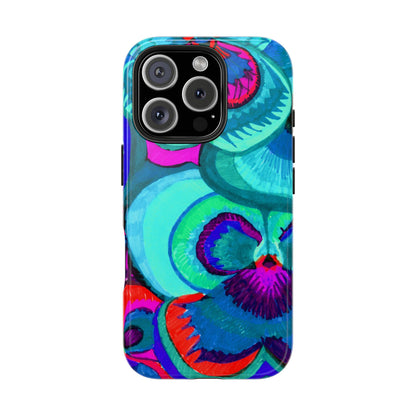 Vibrant Floral Tough Phone Cases