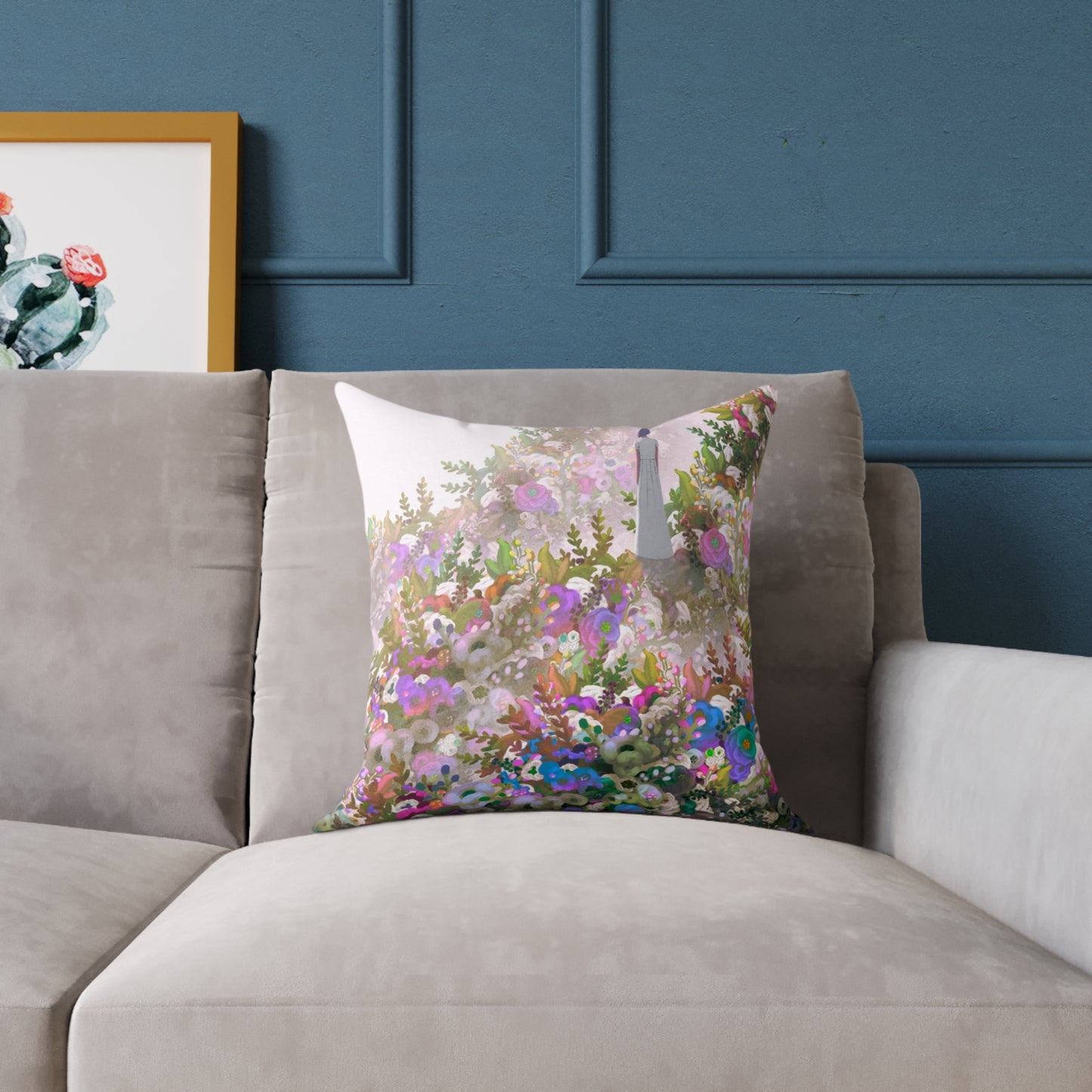 Morning Serenity Square Canvas Pillow