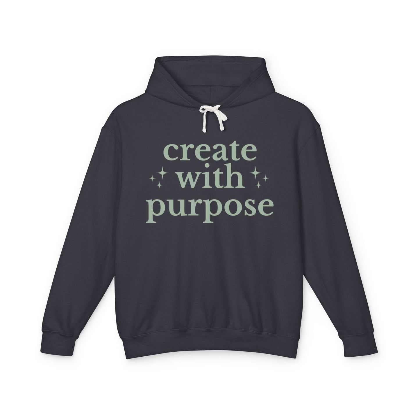 Create With Purpose - Unisex Lightweight Hoodie