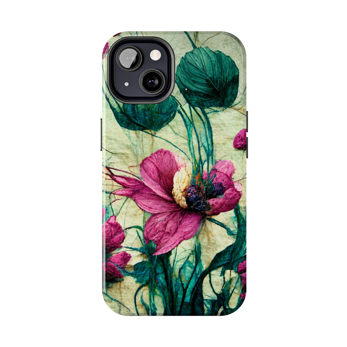 Patty's Plum Oriental Poppy Tough Phone Cases