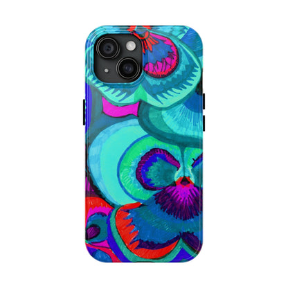 Vibrant Floral Tough Phone Cases
