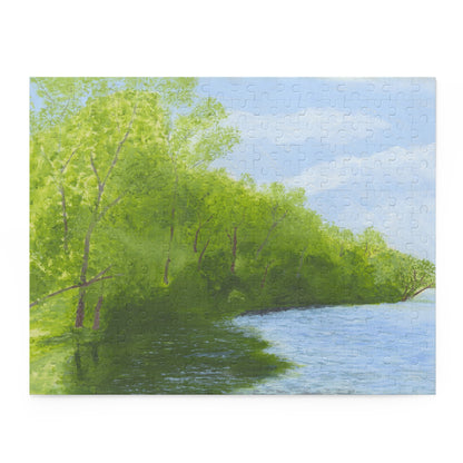 By the River Puzzle | 120, 252, 500-Piece
