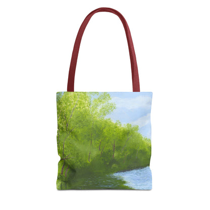By the River Tote Bag