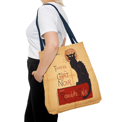 Art Nouveau: The Chat Noir (Black Cat) Tote Bag