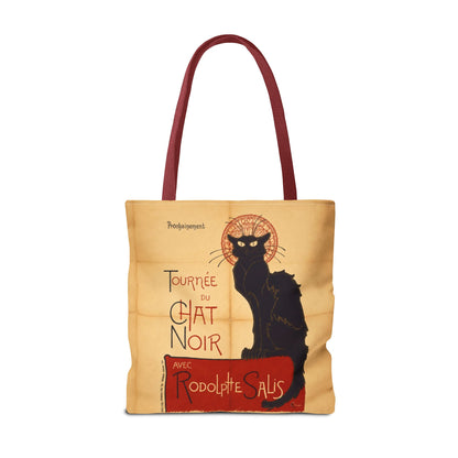 Art Nouveau: The Chat Noir (Black Cat) Tote Bag