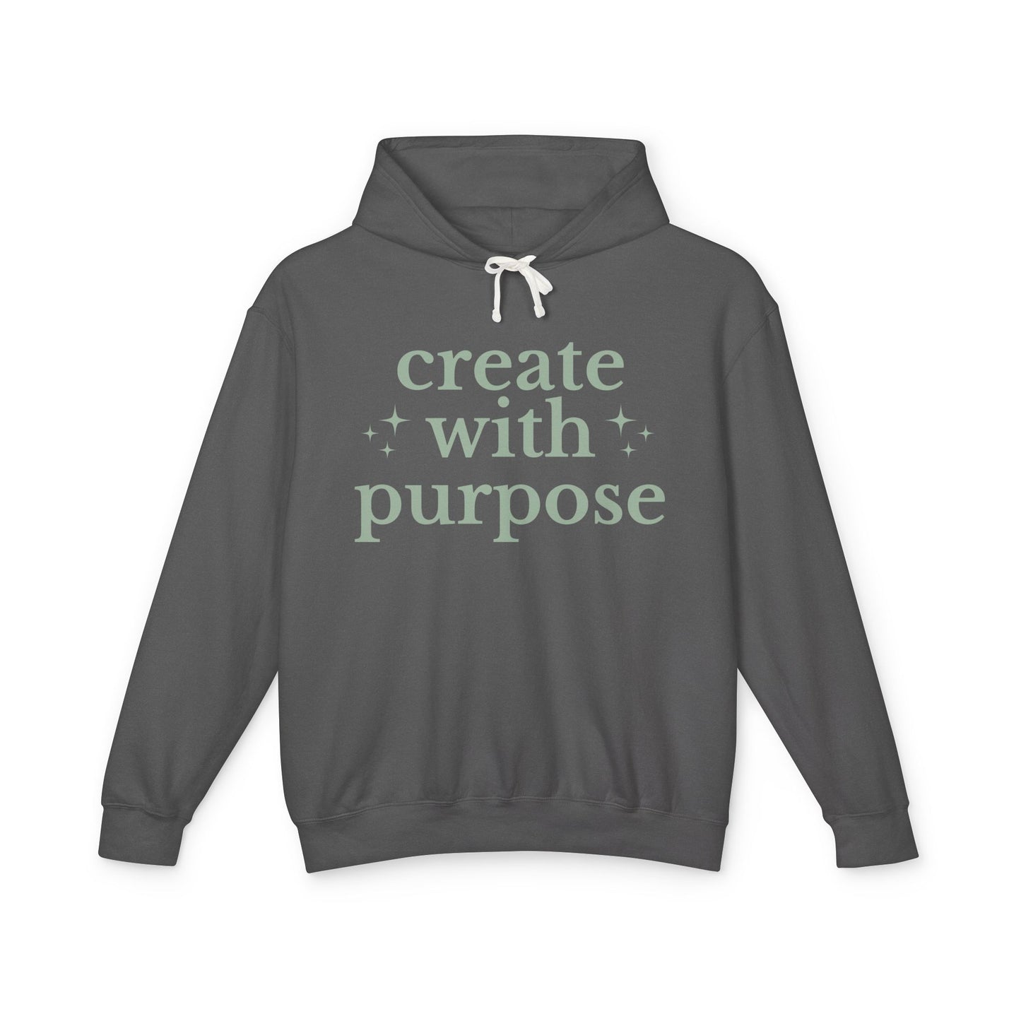 Create With Purpose - Unisex Lightweight Hoodie
