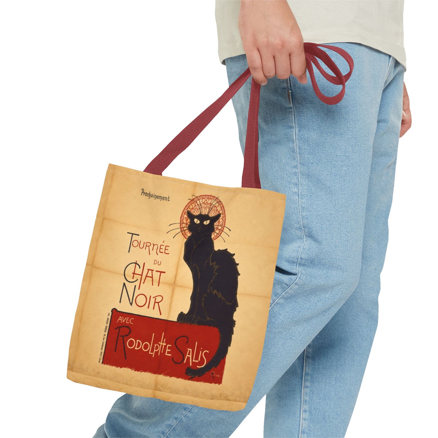 Art Nouveau: The Chat Noir (Black Cat) Tote Bag