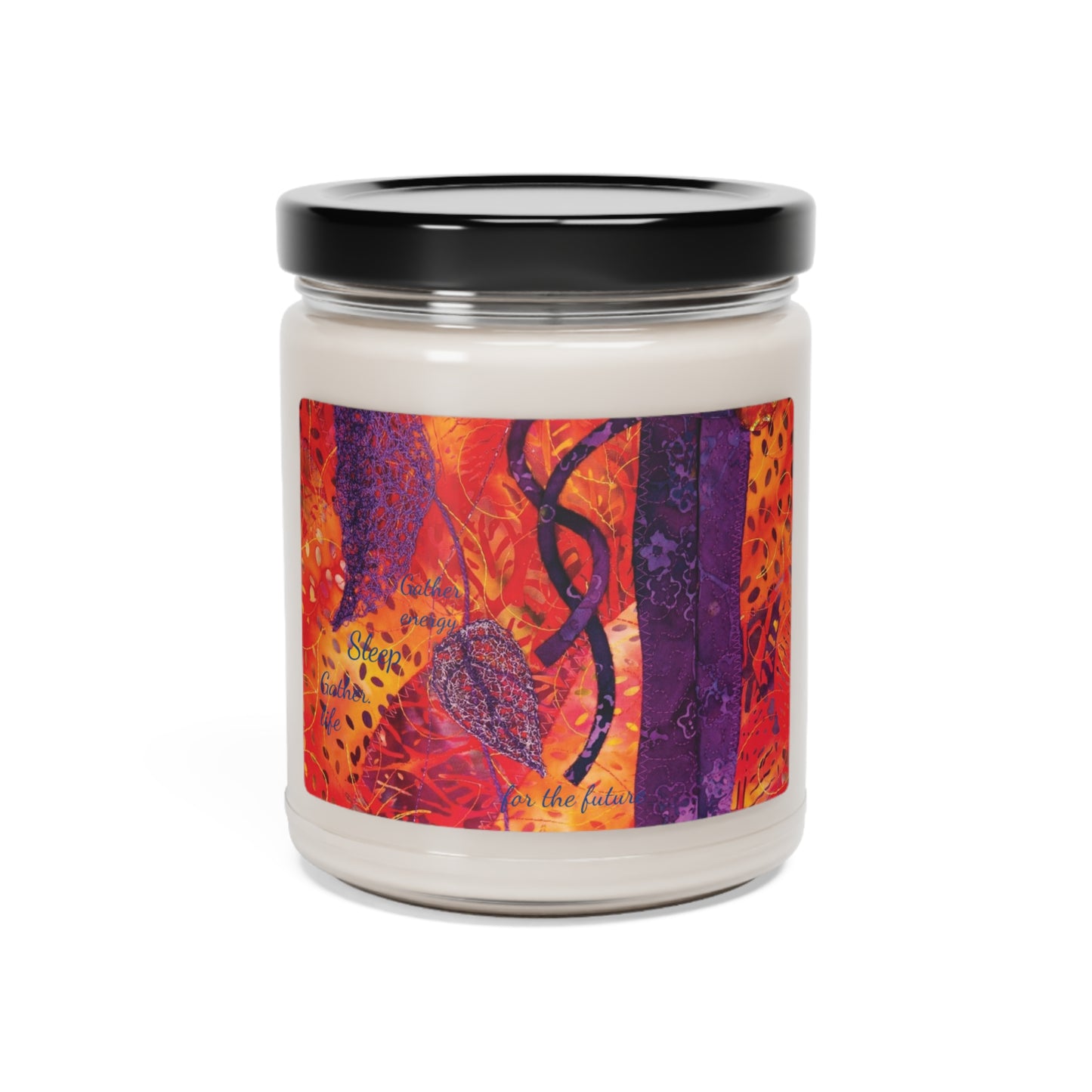 Sleep, Gather Energy & Life  - Scented Soy Candle, 9oz