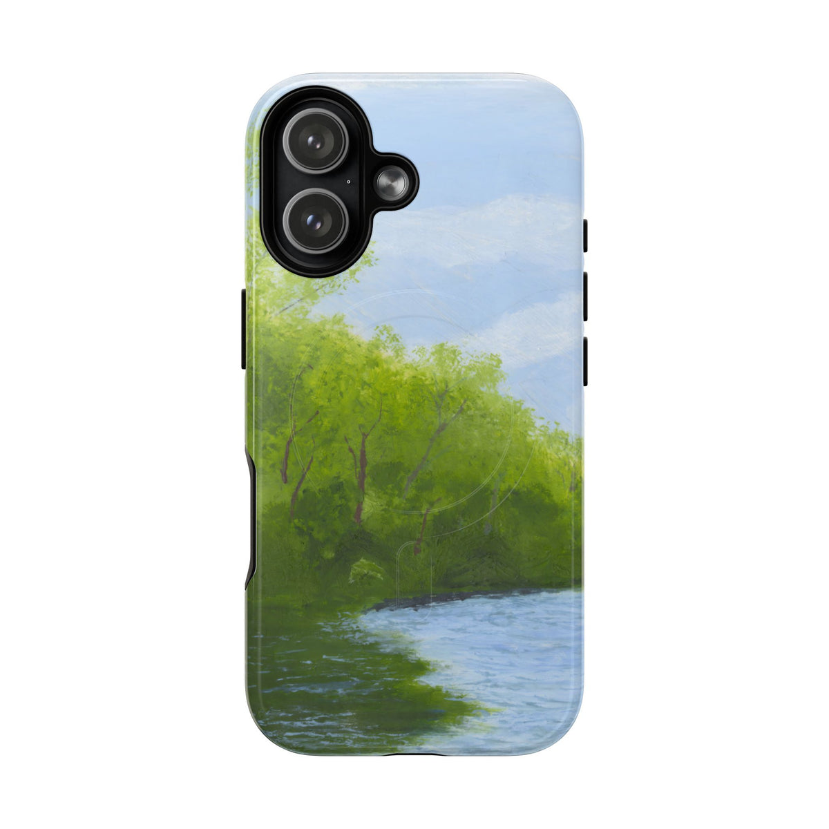 By the River Tough Magnetic Phone Case for iPhone