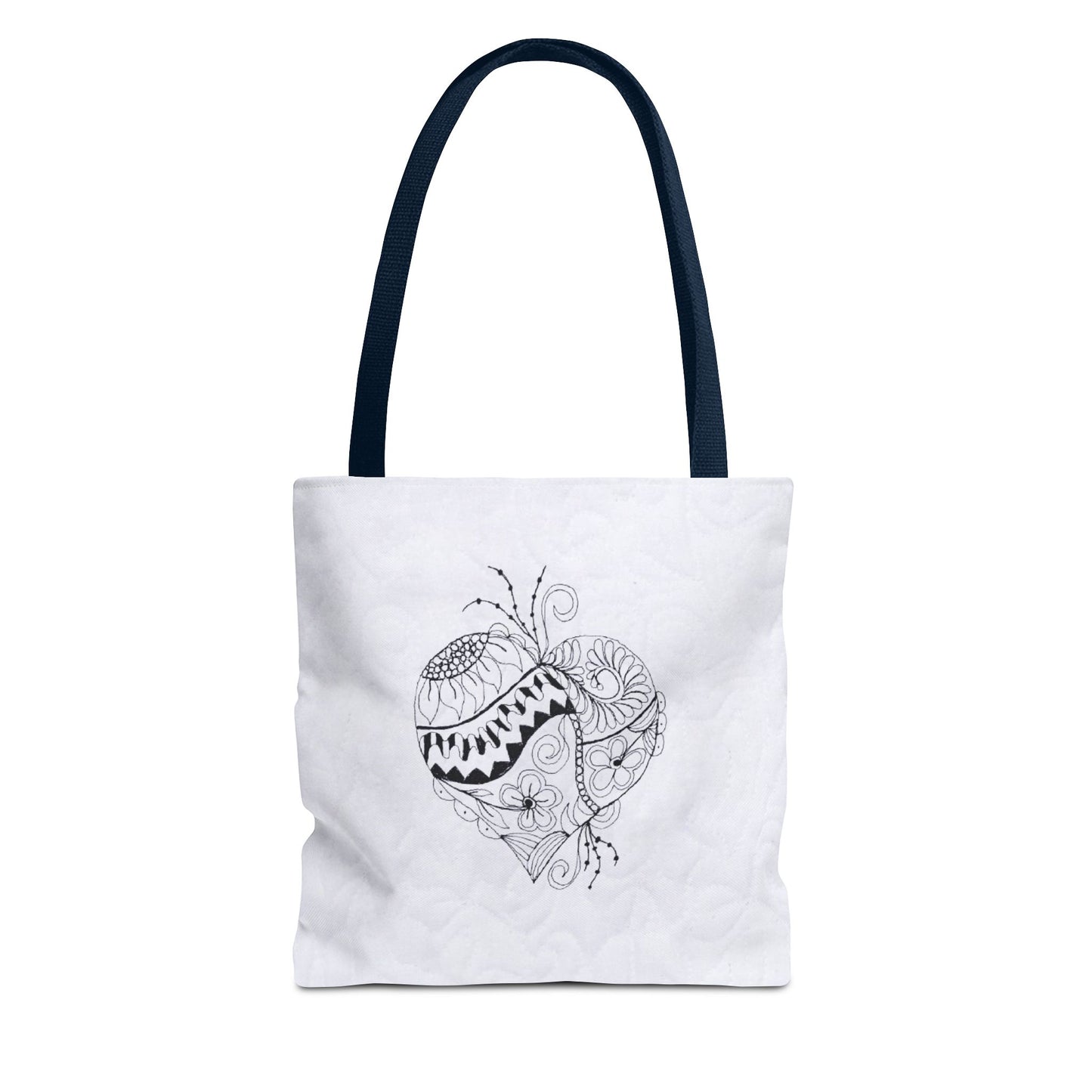 Because You Loved Me Heart - Tote Bag