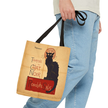 Art Nouveau: The Chat Noir (Black Cat) Tote Bag