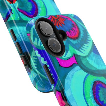Vibrant Floral Tough Phone Cases