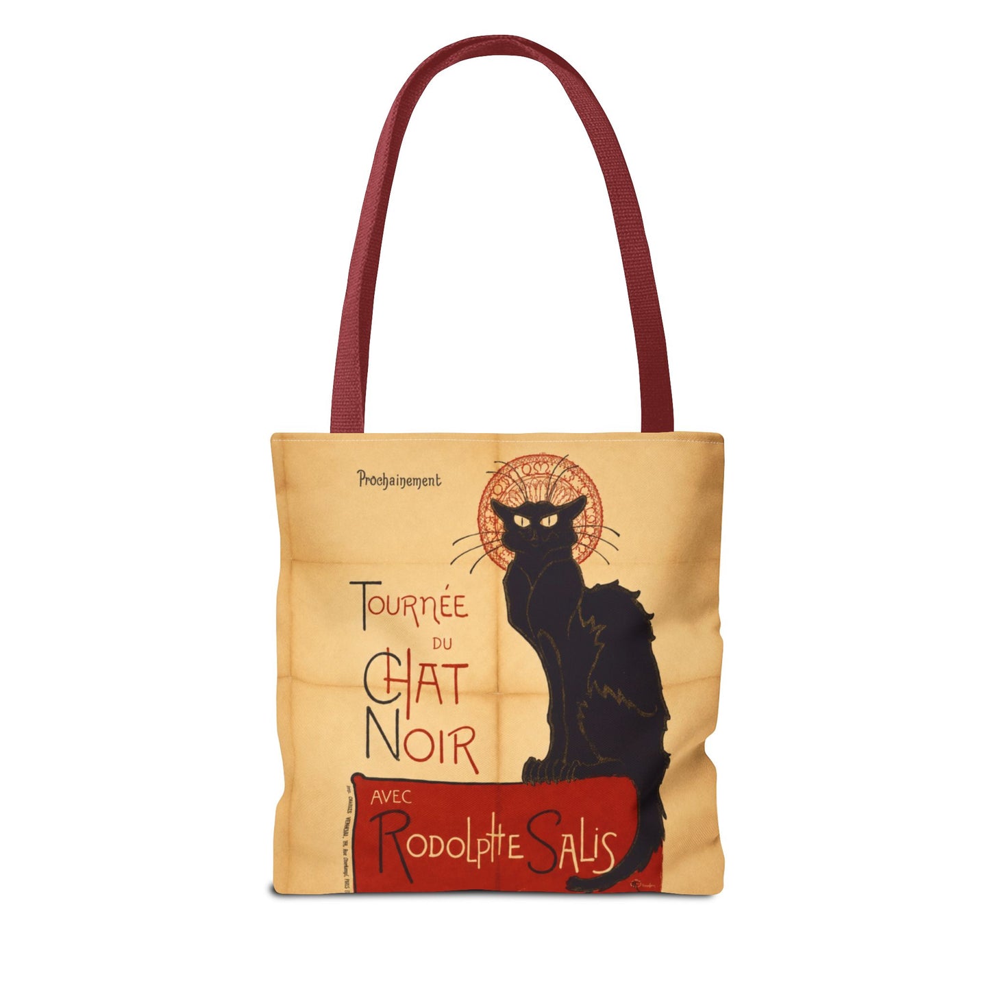Art Nouveau: The Chat Noir (Black Cat) Tote Bag