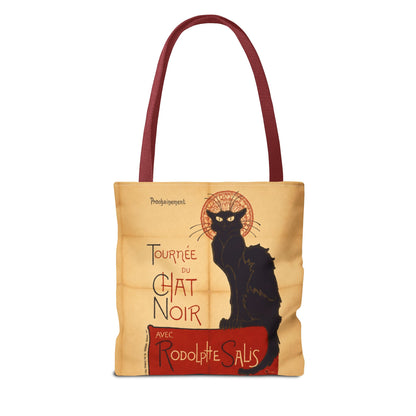 Art Nouveau: The Chat Noir (Black Cat) Tote Bag