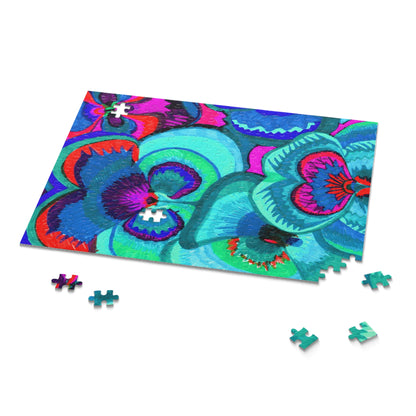 Vibrant Floral Puzzle  | 120, 252, 500-Piece