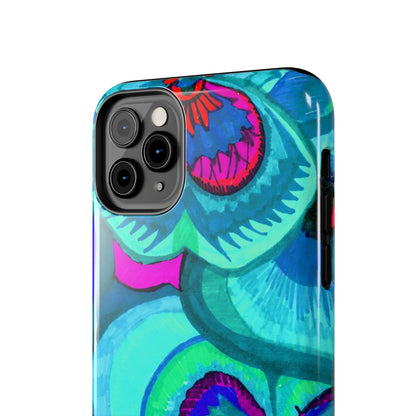 Vibrant Floral Tough Phone Cases