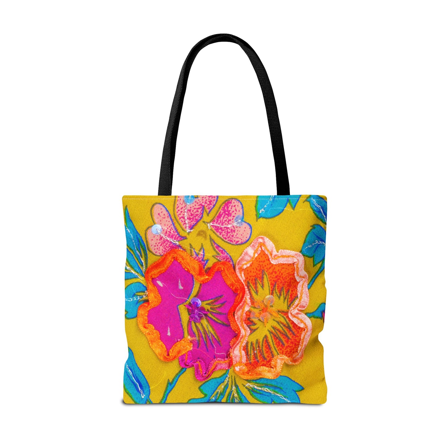 Golden Garden Bloom Tote Bag