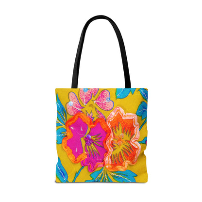 Golden Garden Bloom Tote Bag