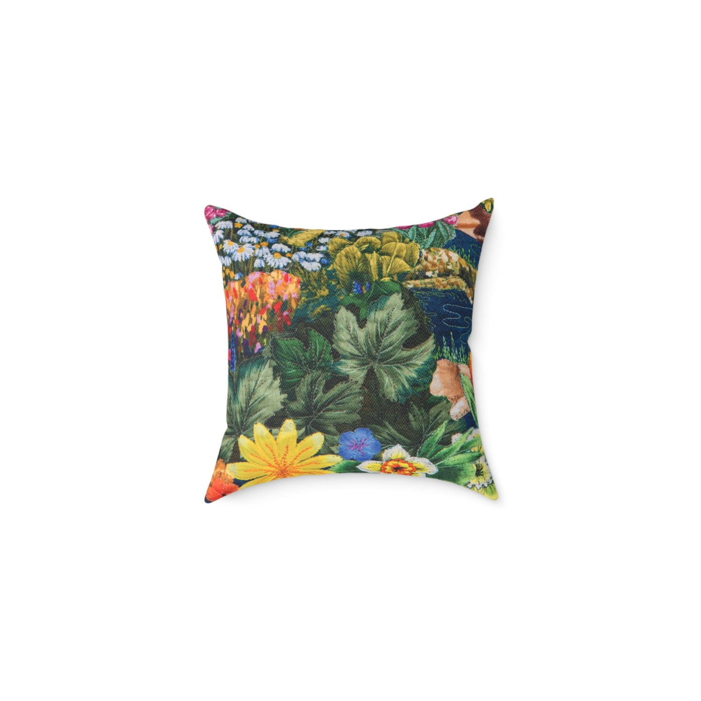 Floral patterned pillow 