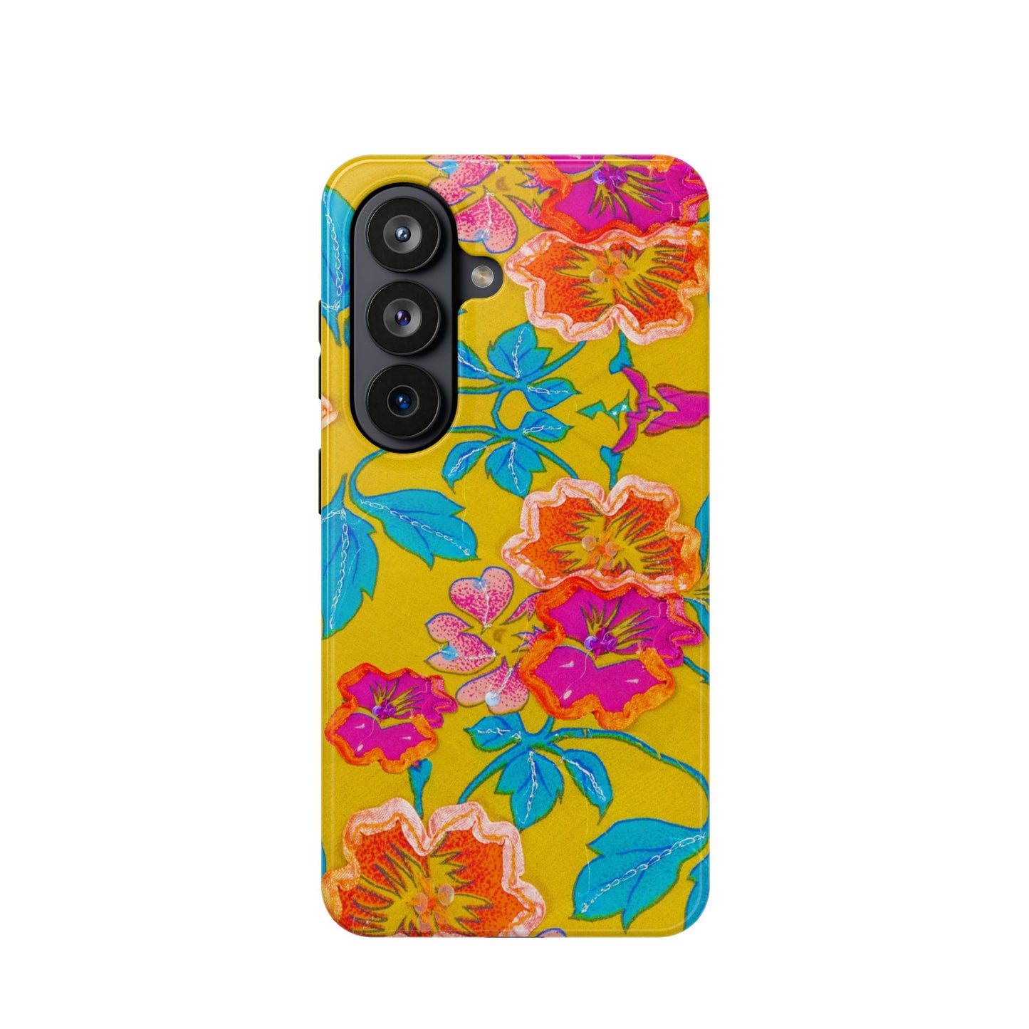 Golden Garden Bloom Magnetic Phone Case — Samsung Galaxy 26