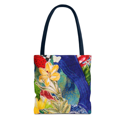 Artistic Floral Tote Bag