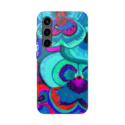 Vibrant Floral Tough Phone Cases