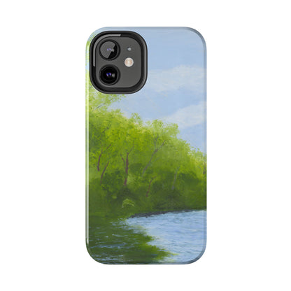 By the River Tough Phone Cases