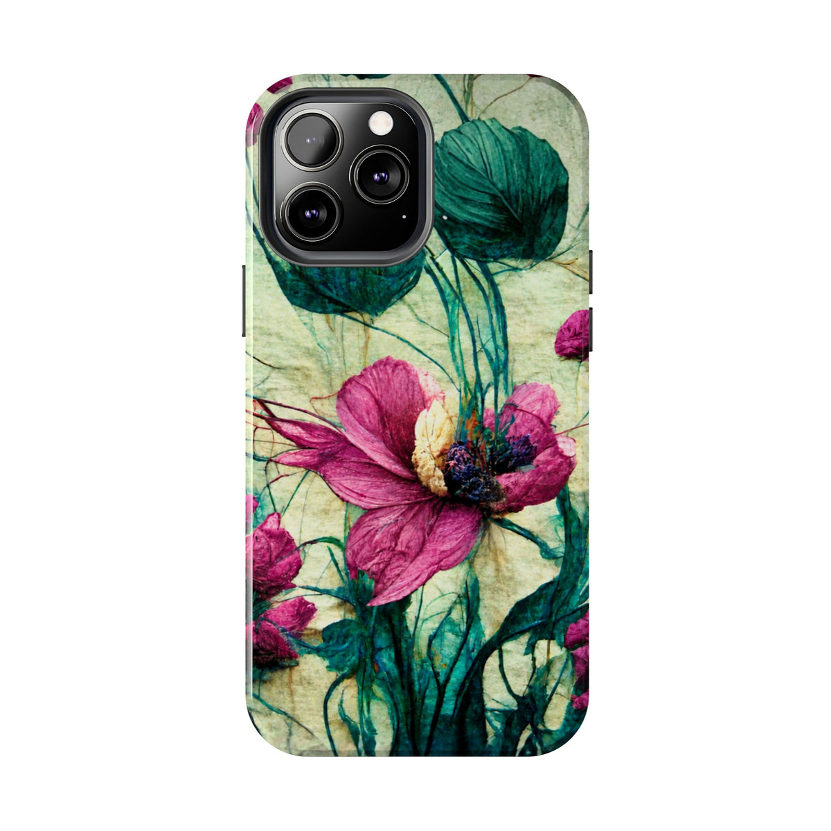 Patty's Plum Oriental Poppy Tough Phone Cases
