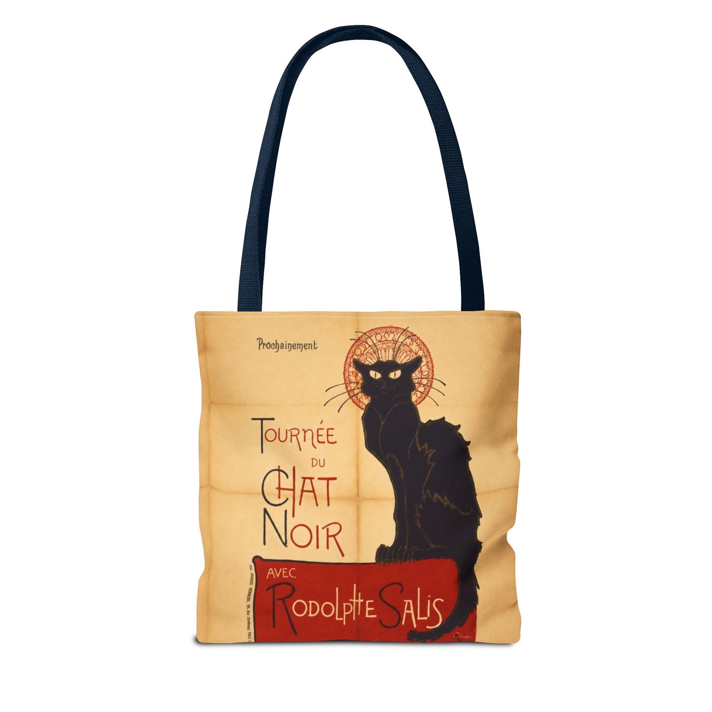 Art Nouveau: The Chat Noir (Black Cat) Tote Bag