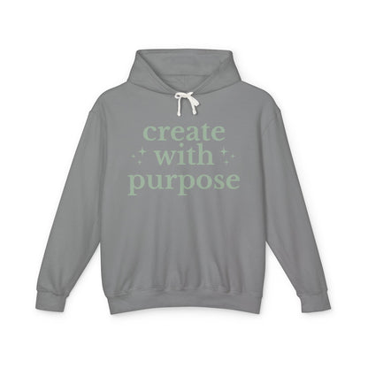 Create With Purpose - Unisex Lightweight Hoodie