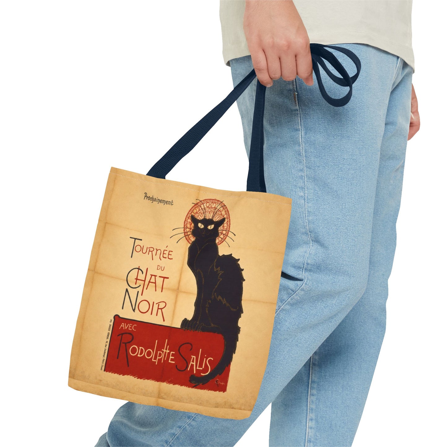 Art Nouveau: The Chat Noir (Black Cat) Tote Bag