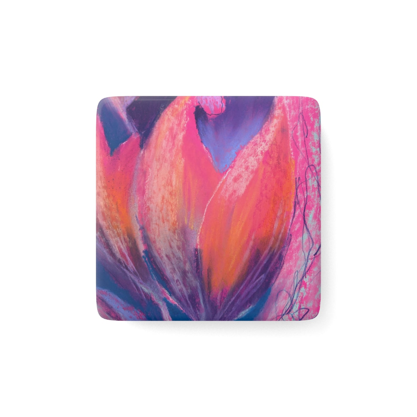 Colorful pink and magenta abstract design 