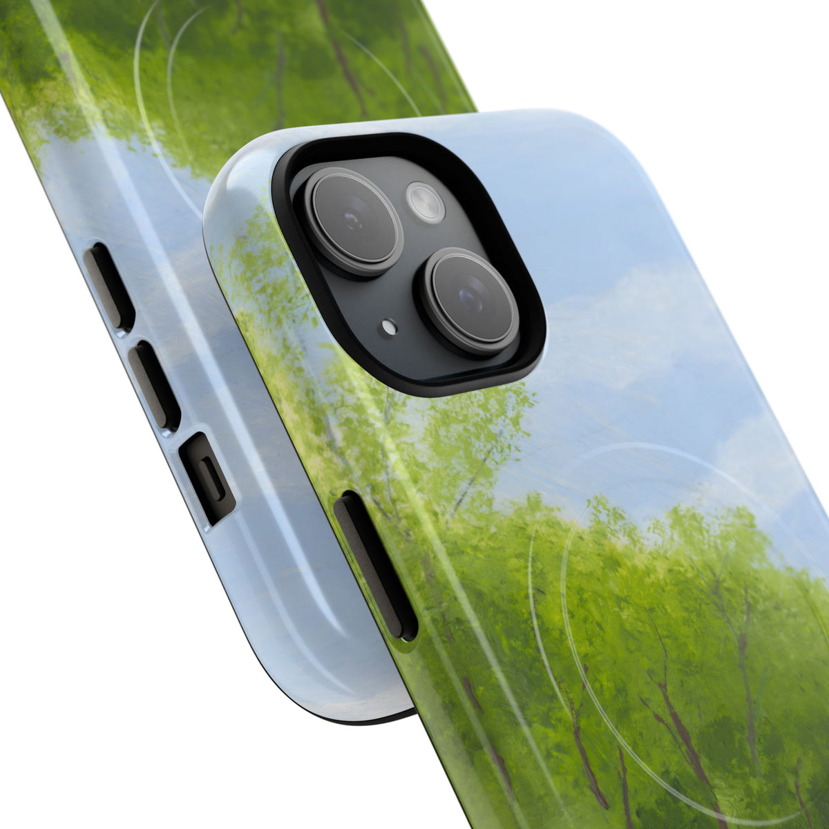 By the River Tough Magnetic Phone Case for iPhone