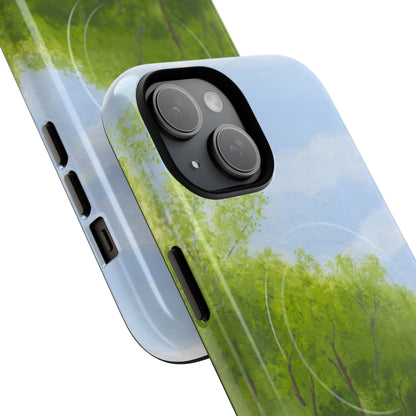 By the River Tough Magnetic Phone Case for iPhone