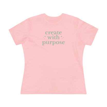 Create with Purpose - Women's Cotton Tee