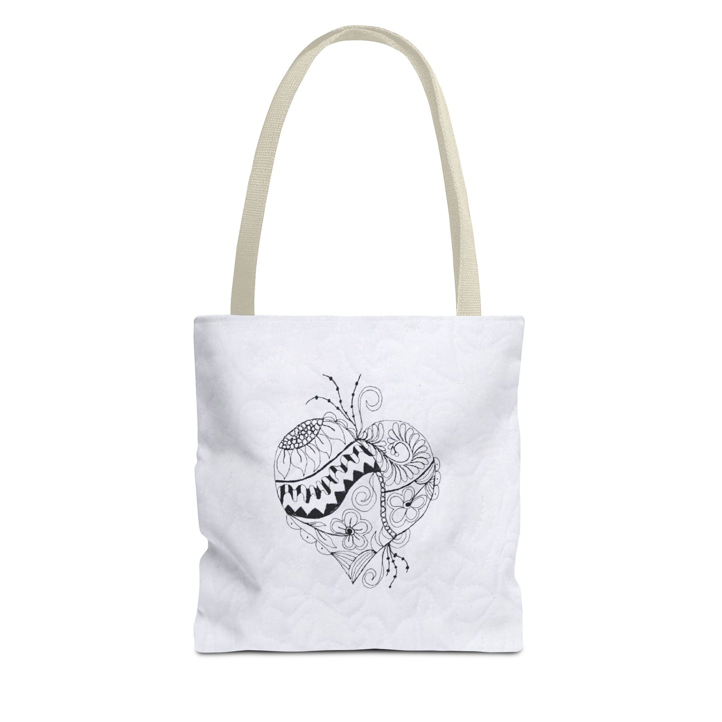 Because You Loved Me Heart - Tote Bag