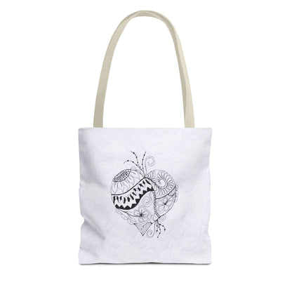 Because You Loved Me Heart - Tote Bag