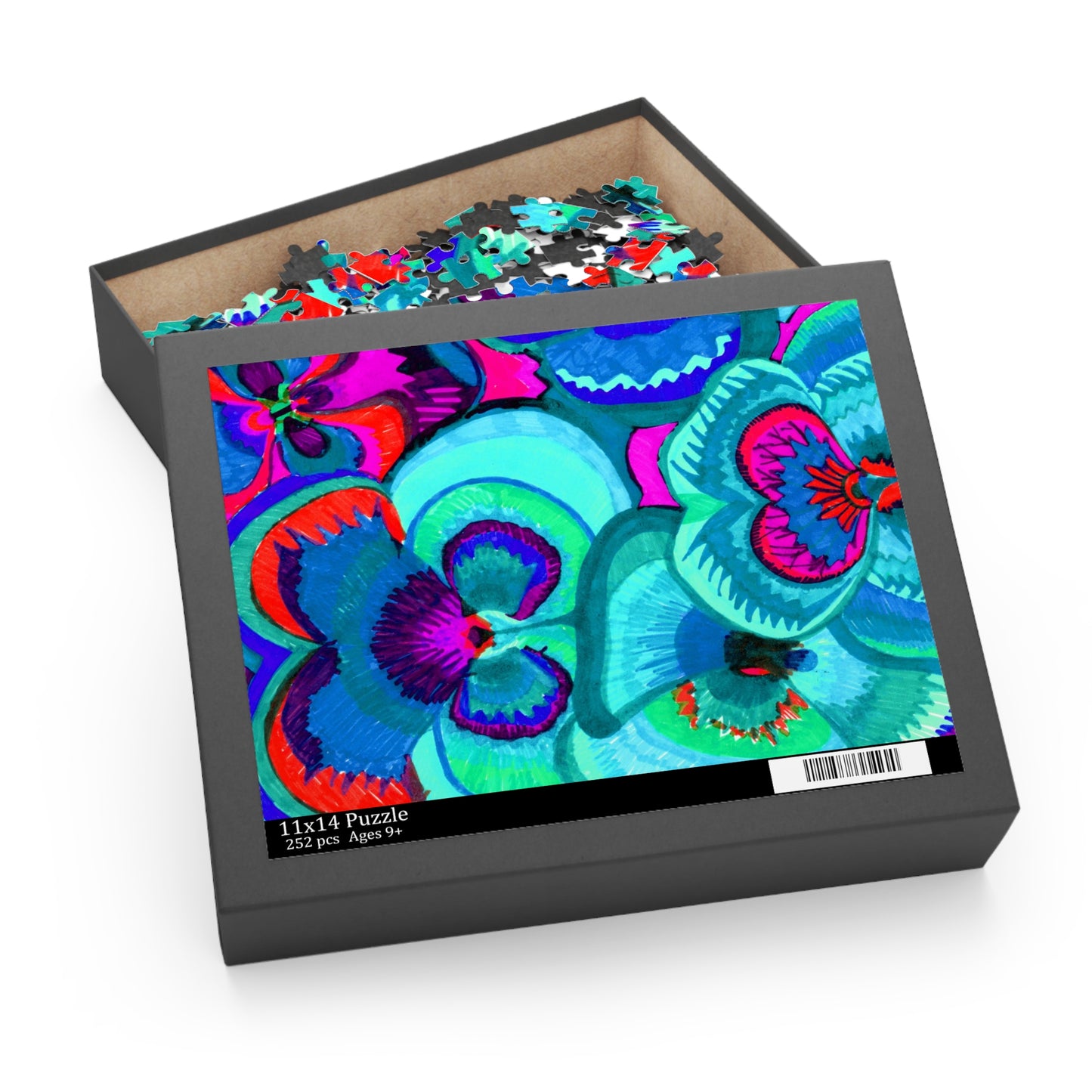 Vibrant Floral Puzzle  | 120, 252, 500-Piece