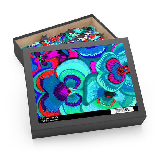 Vibrant Floral Puzzle  | 120, 252, 500-Piece