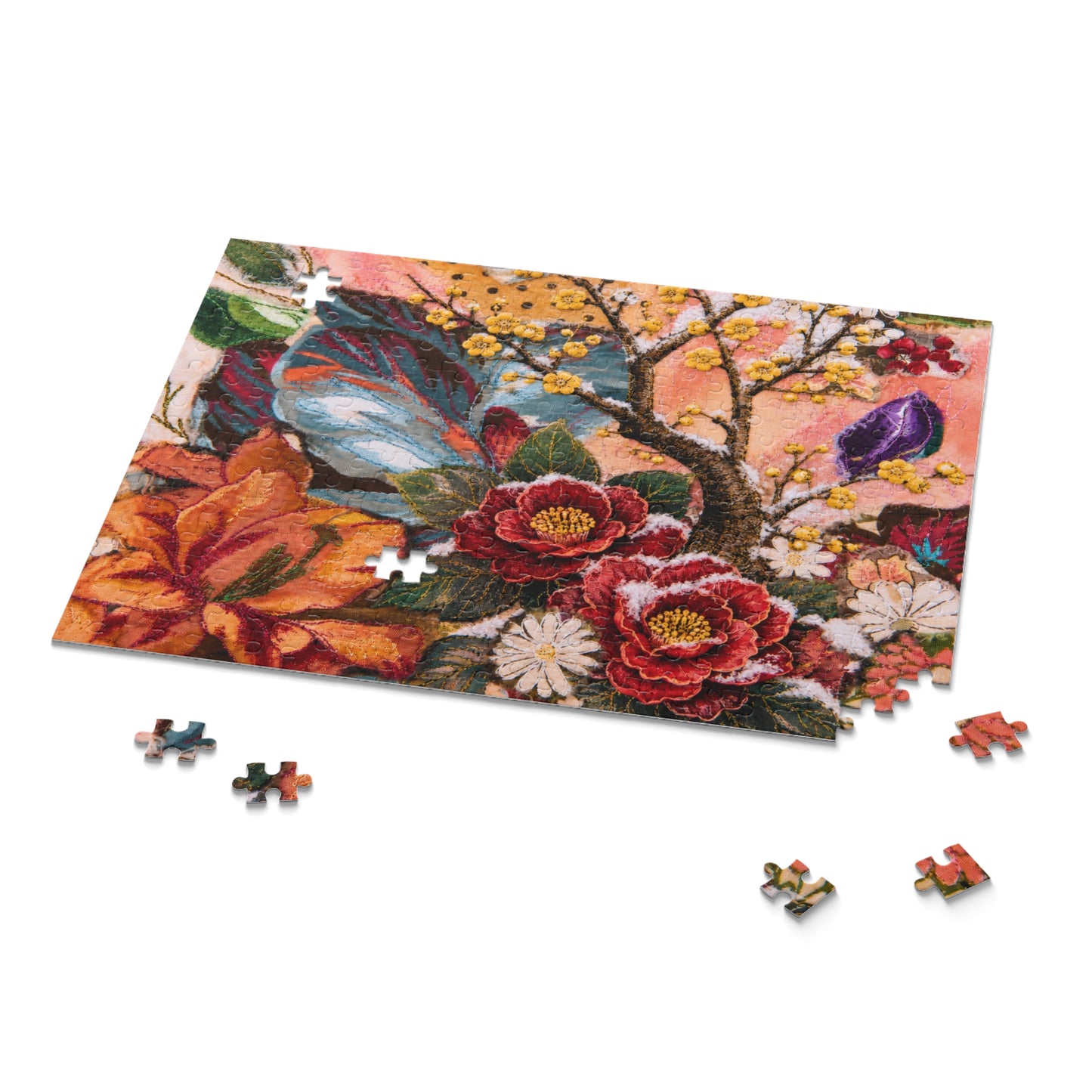 Flower in Winter Puzzle | 120, 252, 500-Piece Jigsaw